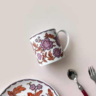 Heritage Rosa Rugosa Blooming Coffee Mug