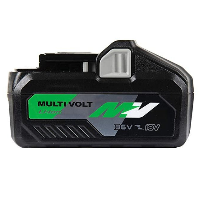 Metabo HPT MultiVolt Battery | 36V/18V, 4.0 Ah/8.0 Ah, Lithium Ion, Slide Style | 372121M