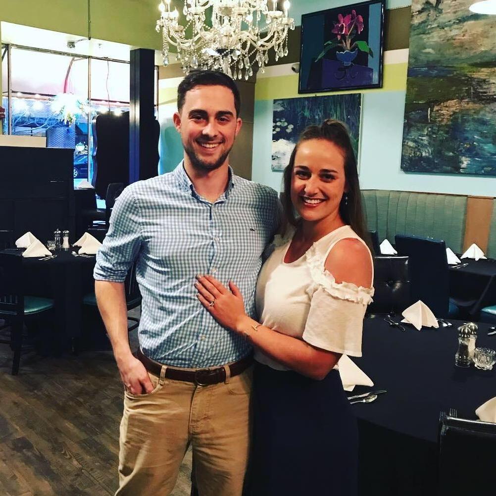 Our engagement night!