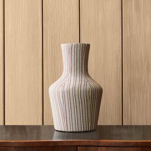 Emma Chamberlain Fabric-Wrapped Vase - 12"H