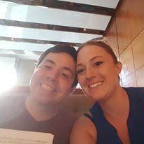 On our trip to Cali in 2017- our first trip as a couple