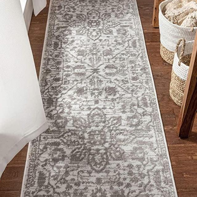 Well Woven Della Cream Vintage Medallion Pattern Runner Rug 2x7 (2'3" x 7'3" Runner)