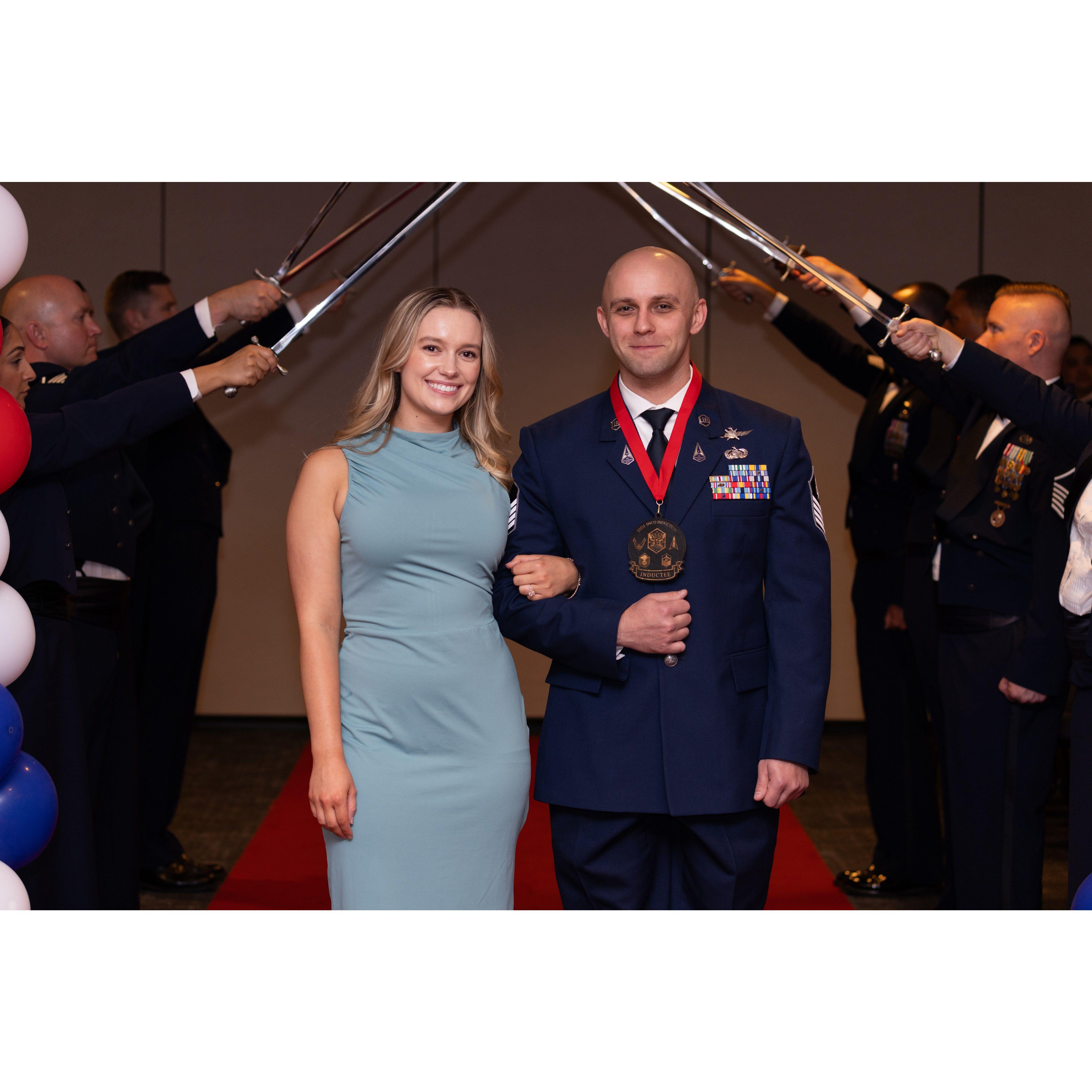 Jessi's Promotion ceremony