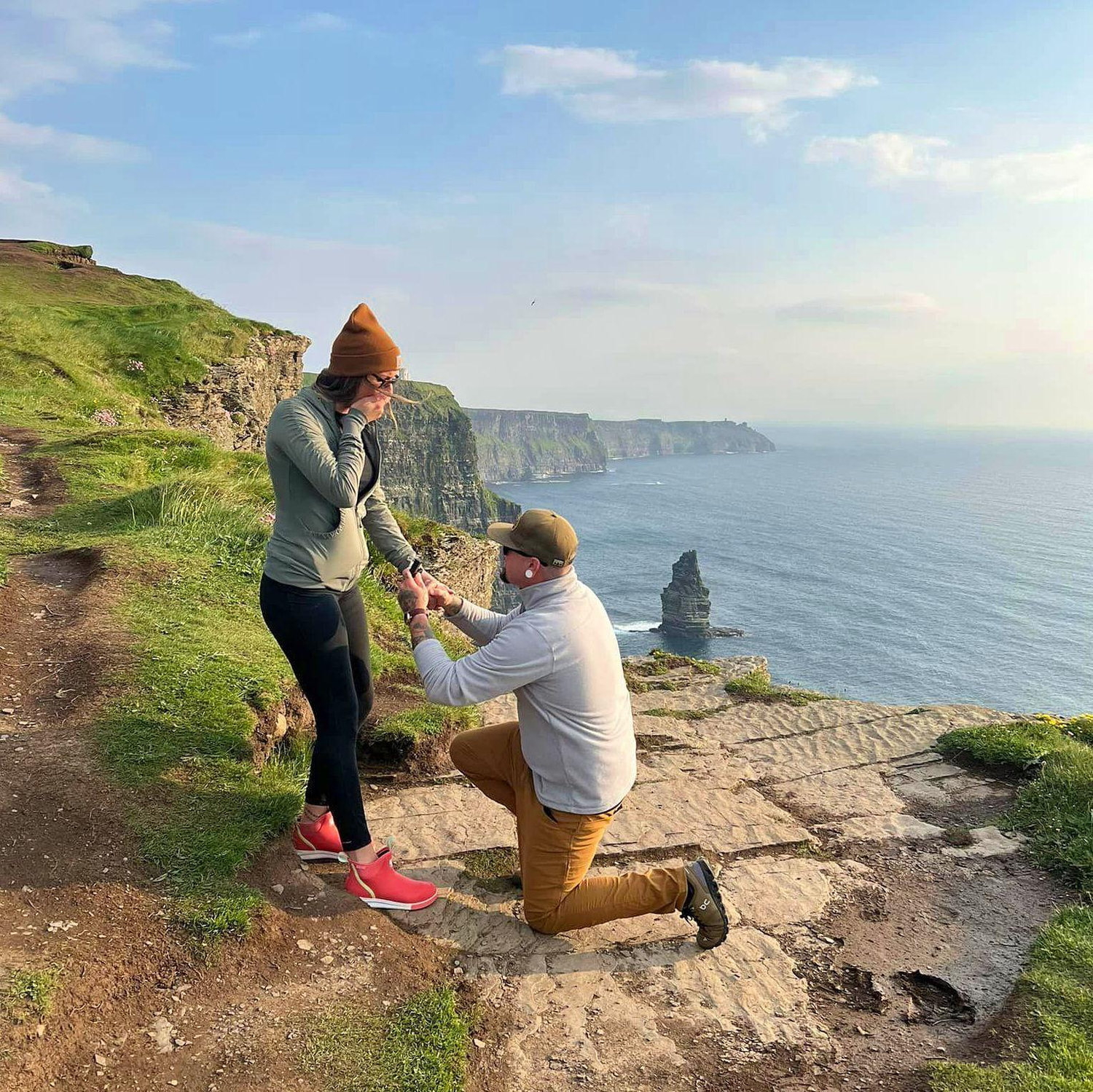 5/17/24 At the Cliffs of Mohr in Ireland. Where I said "YES!"