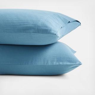 Organic Double Weave Cotton Pillow Case, Set of 2