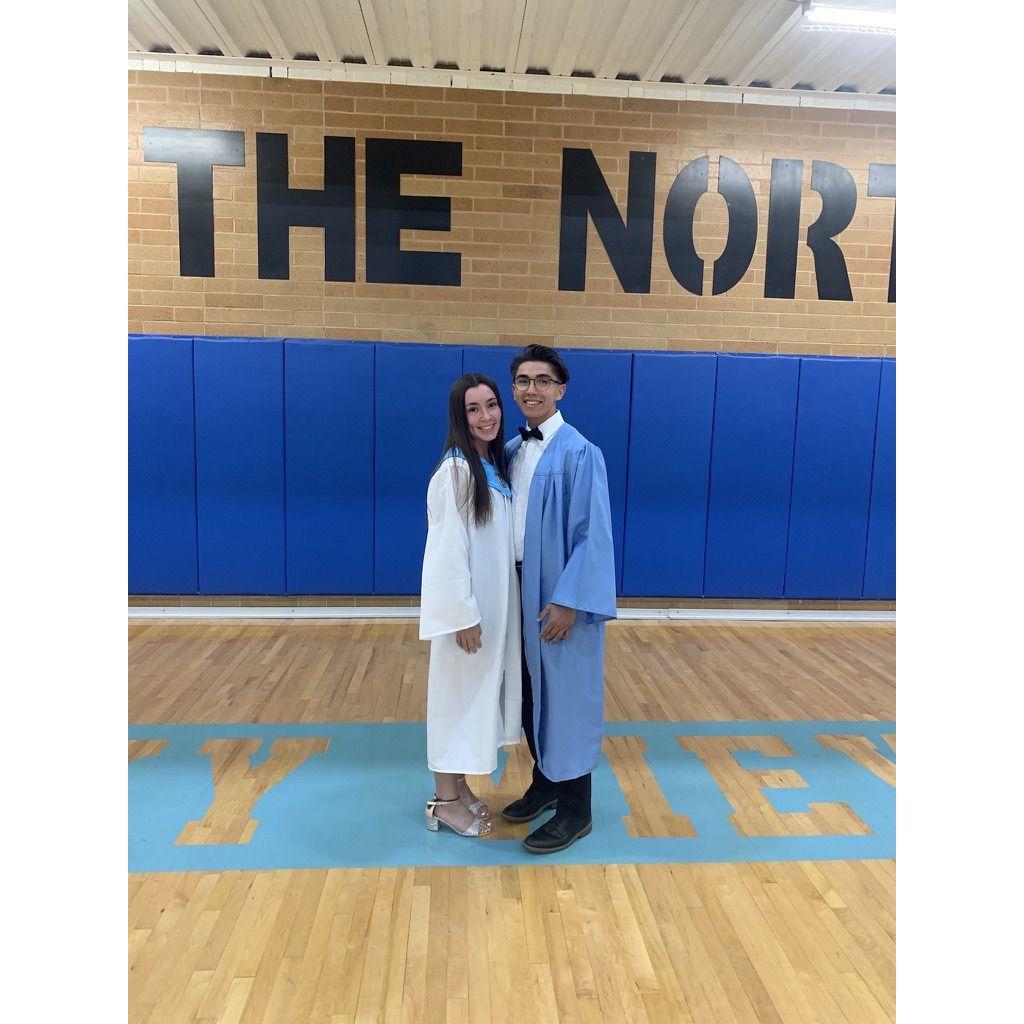 Graduating highschool together