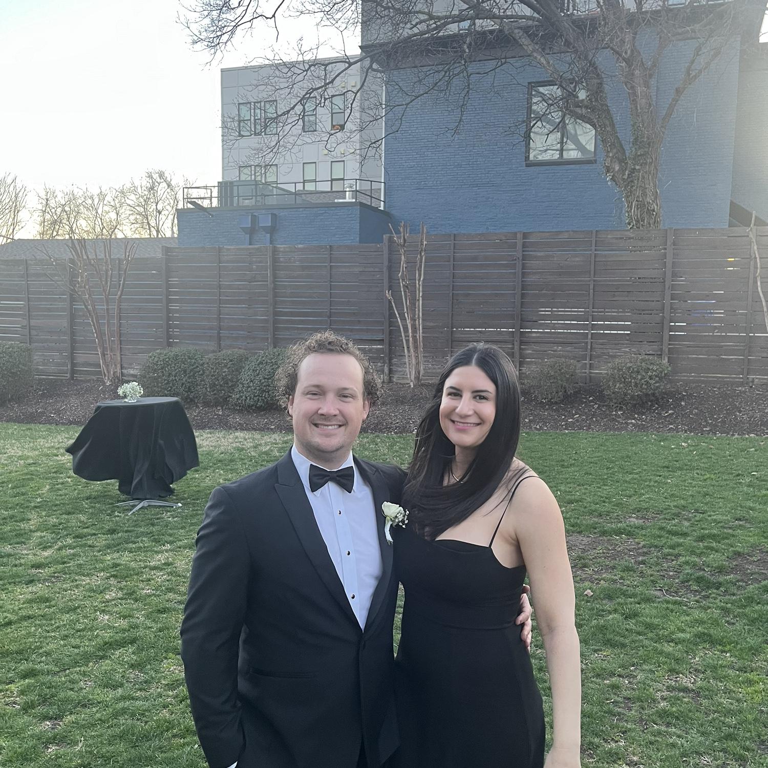 First time as wedding guests! Feb 2024