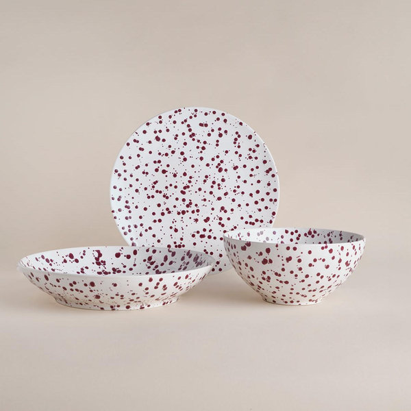 The Splatter Serving Ceramic Set | Year & Day