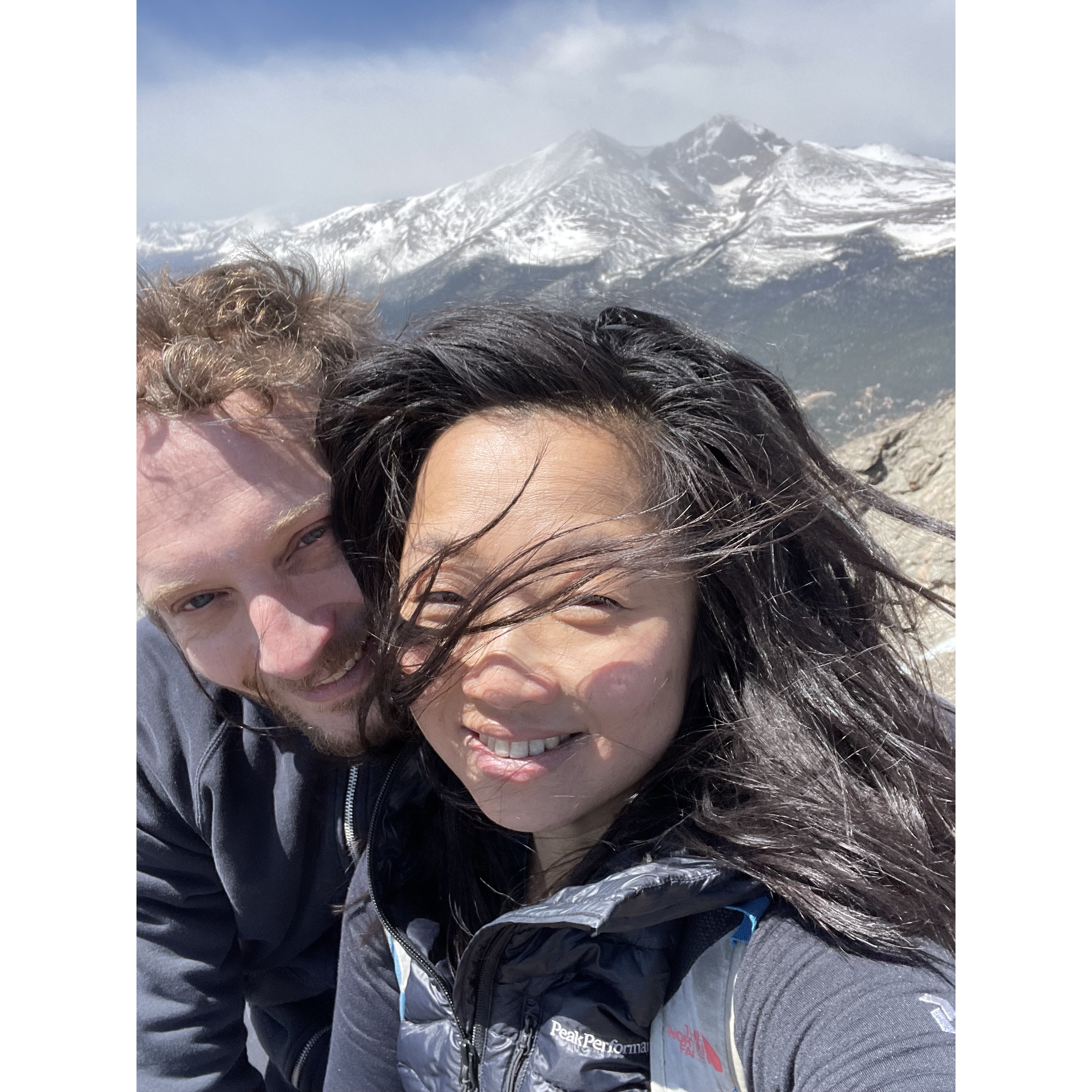 It was love at first hike in Colorado, May 2022.