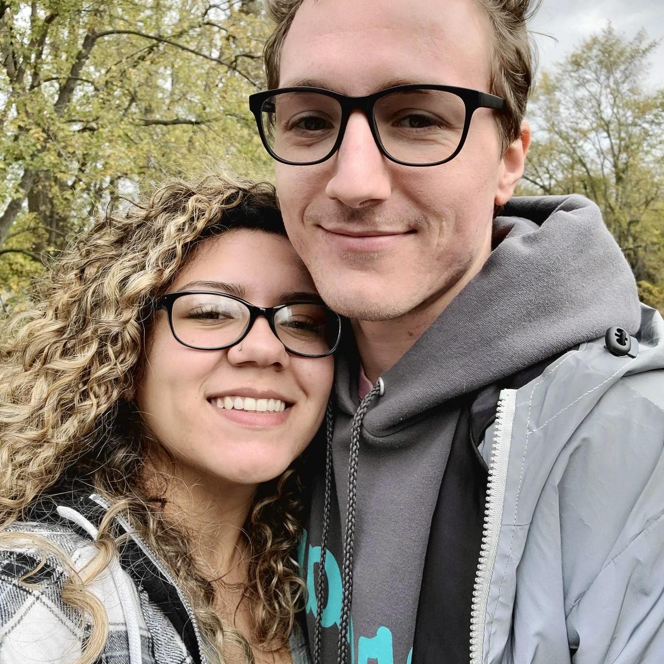 Another favorite picture of mine:) we were trying to have a "photoshoot" but it was freezing cold because im from California and can't hang.