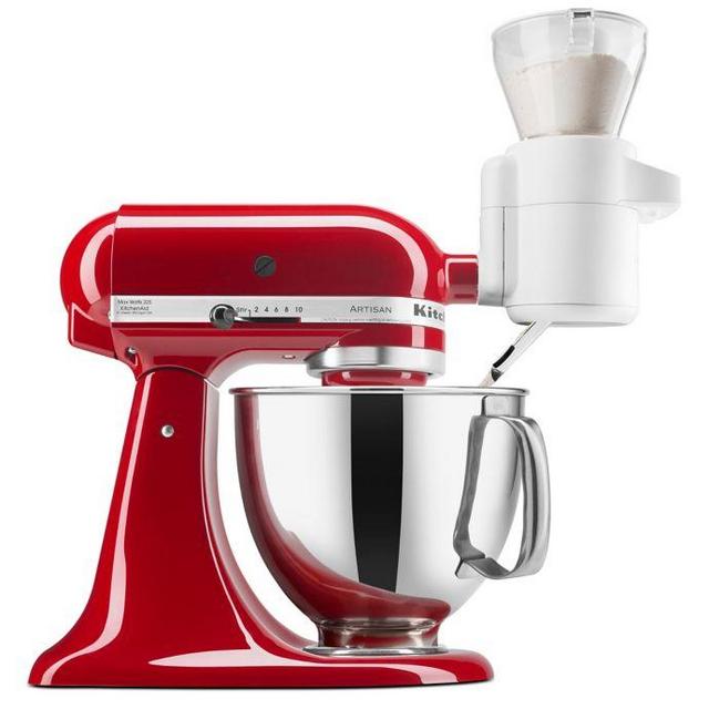 KitchenAid® Flour Sifter & Scale Attachment in White
