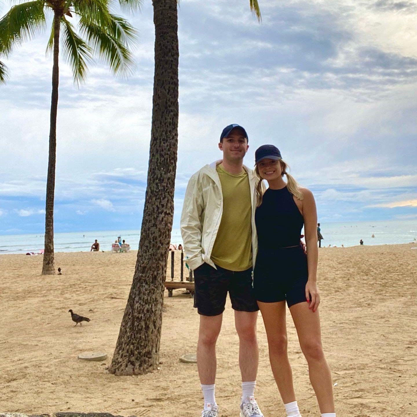 In Hawaii!