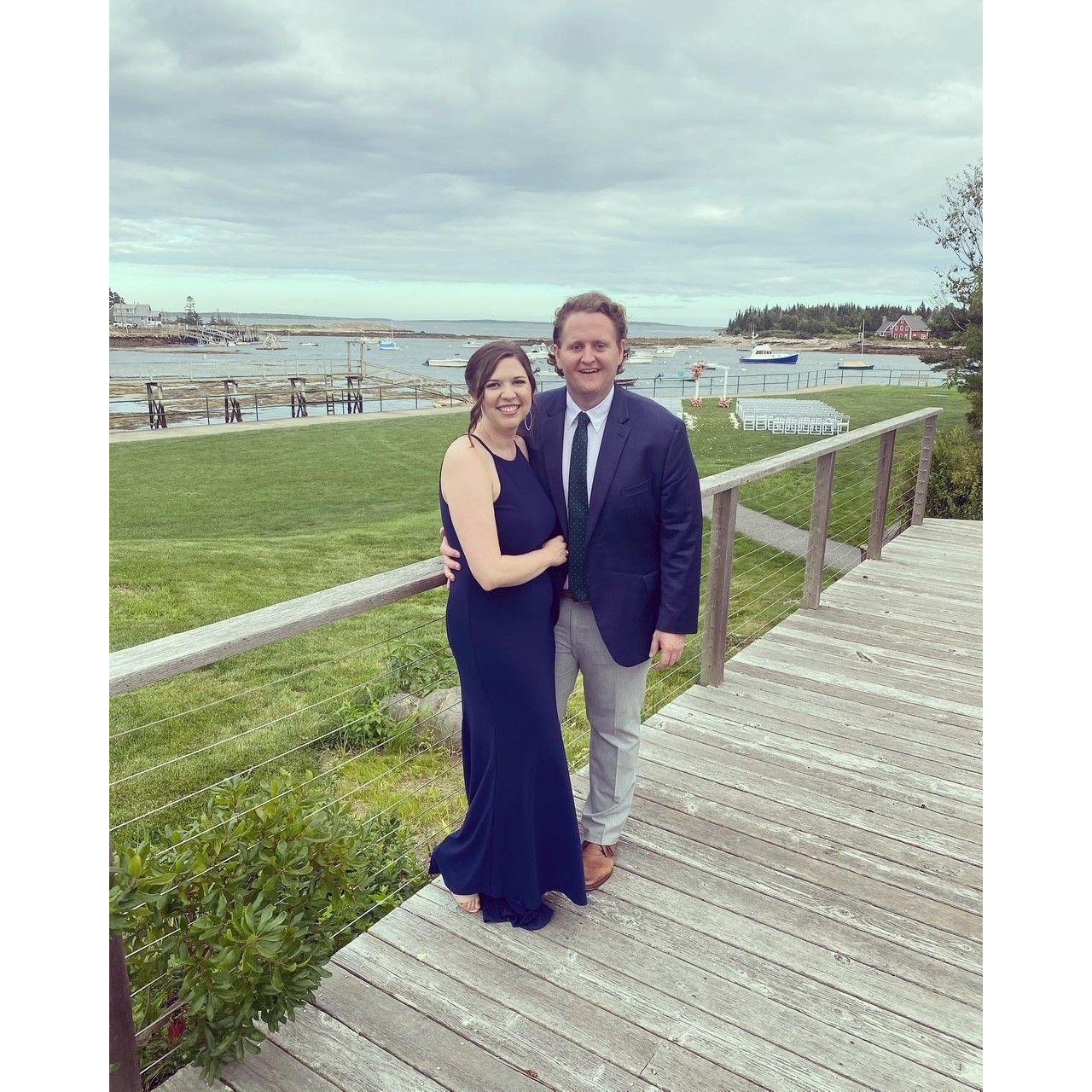 Celebrating friends in Maine