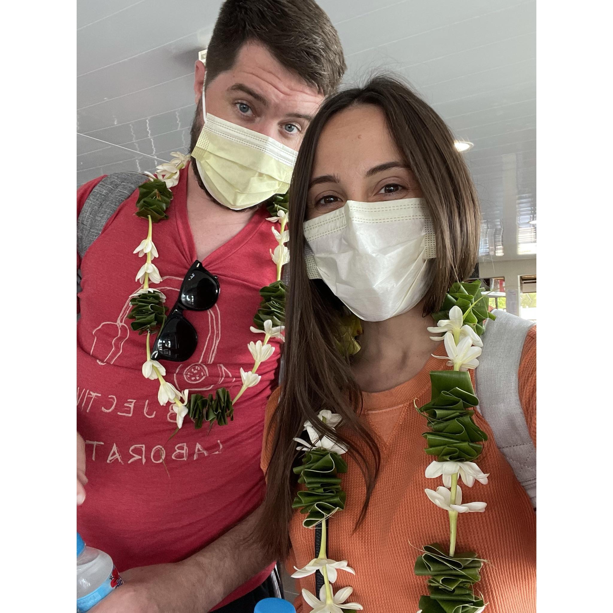 Just arrived in Bora Bora