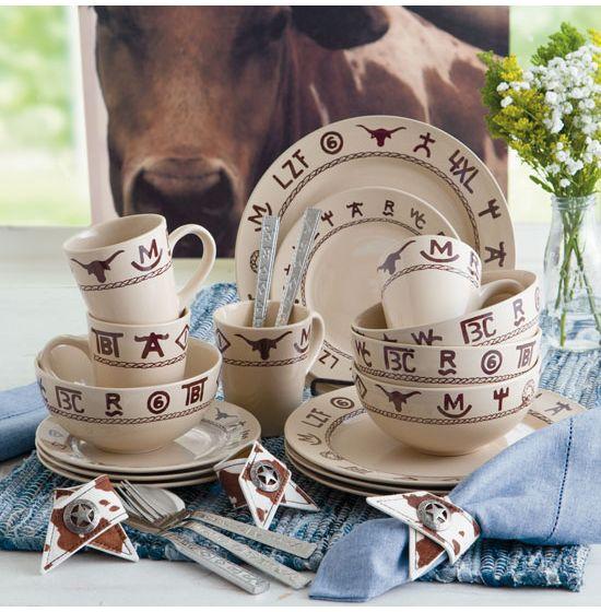 Branded 16 Piece Dinnerware Set