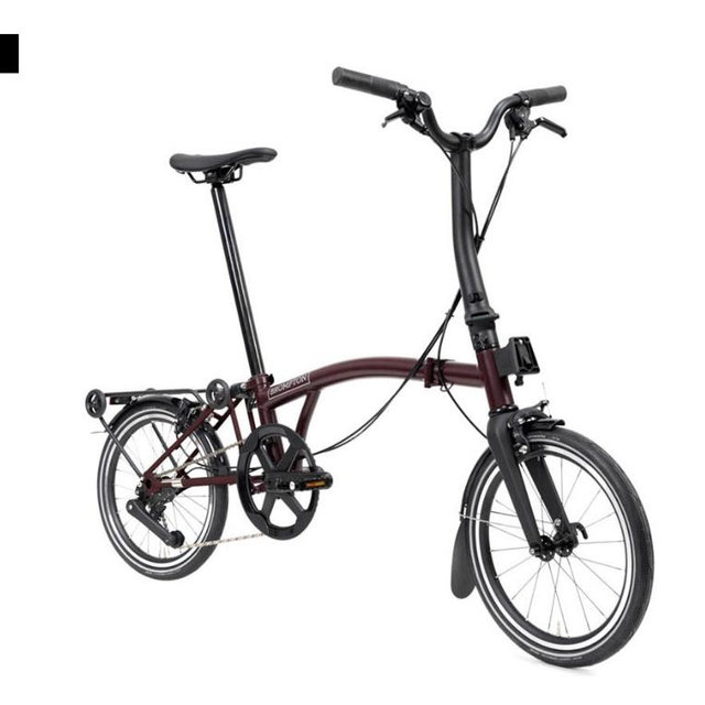 Brompton Folding Bike P Line - 12-speed