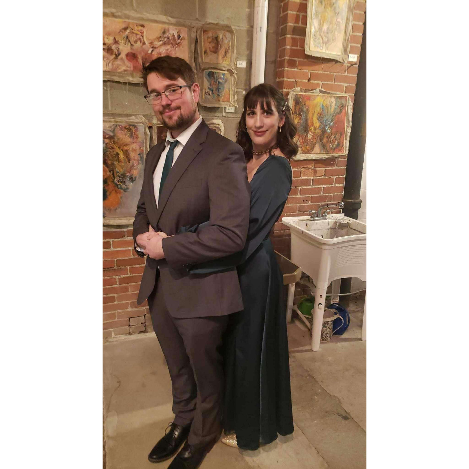 Prom picture moment.