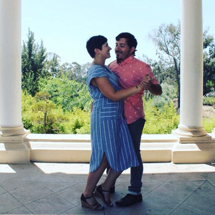 Enjoying our Engagement Shoot 
Balboa Park | 2019