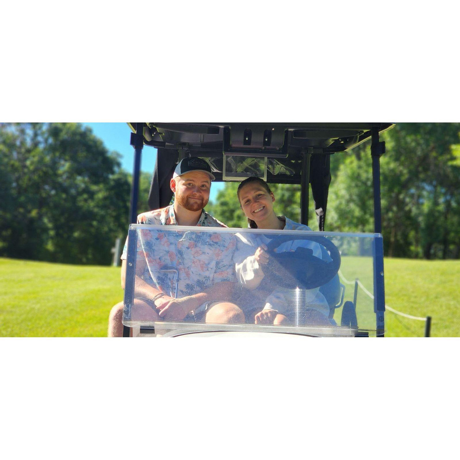 "golfing" lol