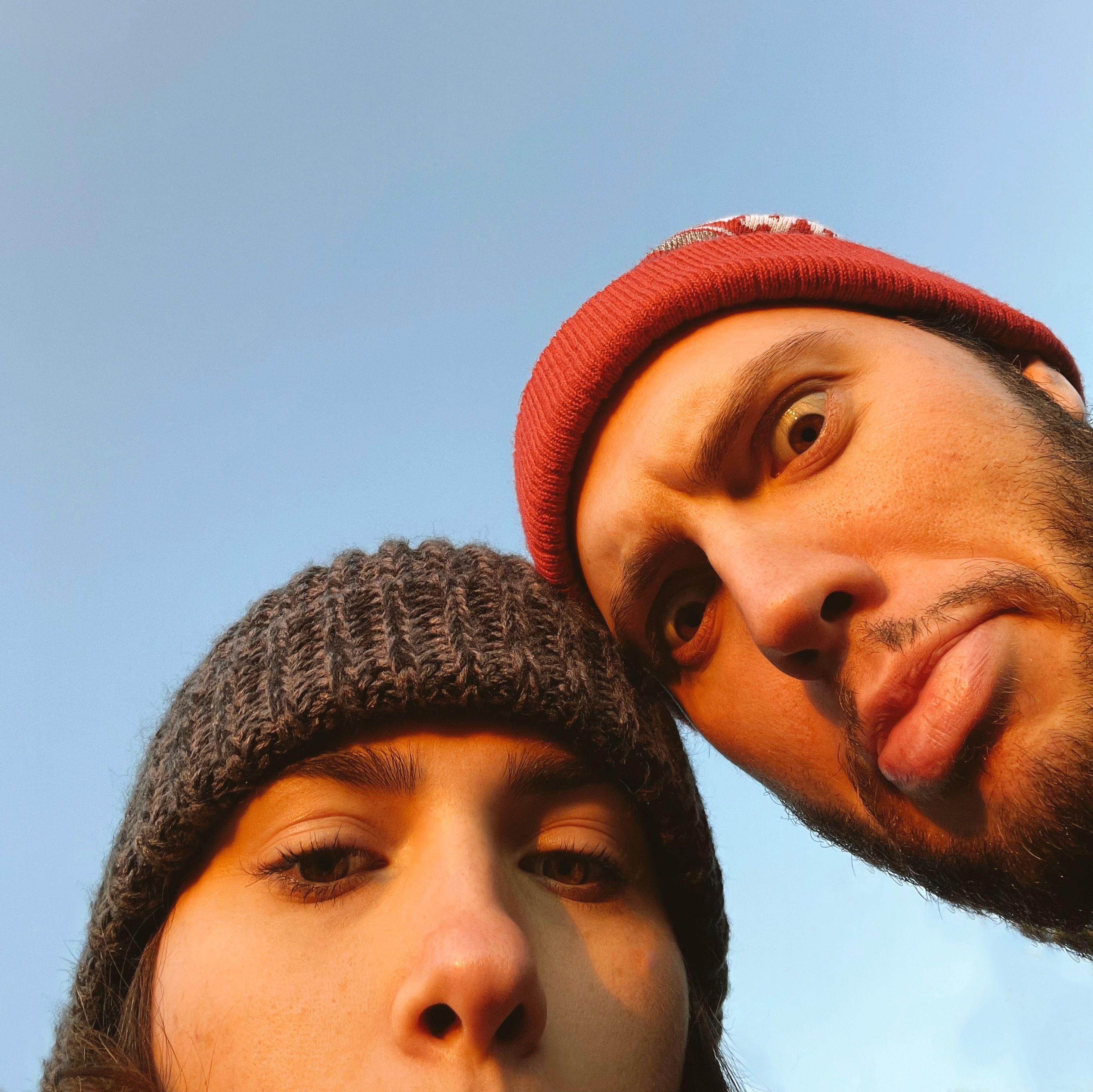 Messing around on sunrise hike in October 2021.