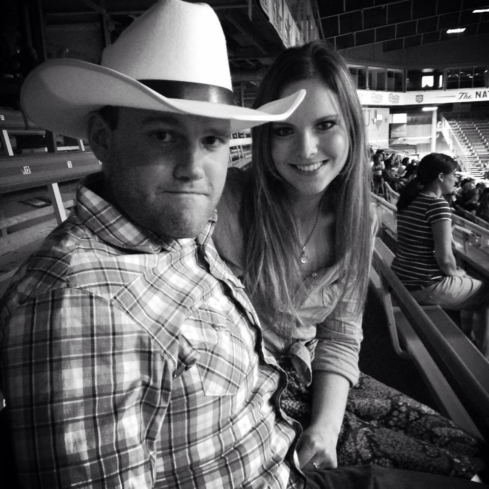 At the rodeo in Mesquite, Texas