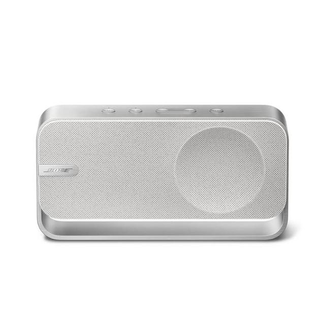 Bose SoundLink Home Speaker, Premium, Portable and Wireless Bluetooth Bookshelf Speaker, Up to 9 Hours Battery Life, Light Silver
