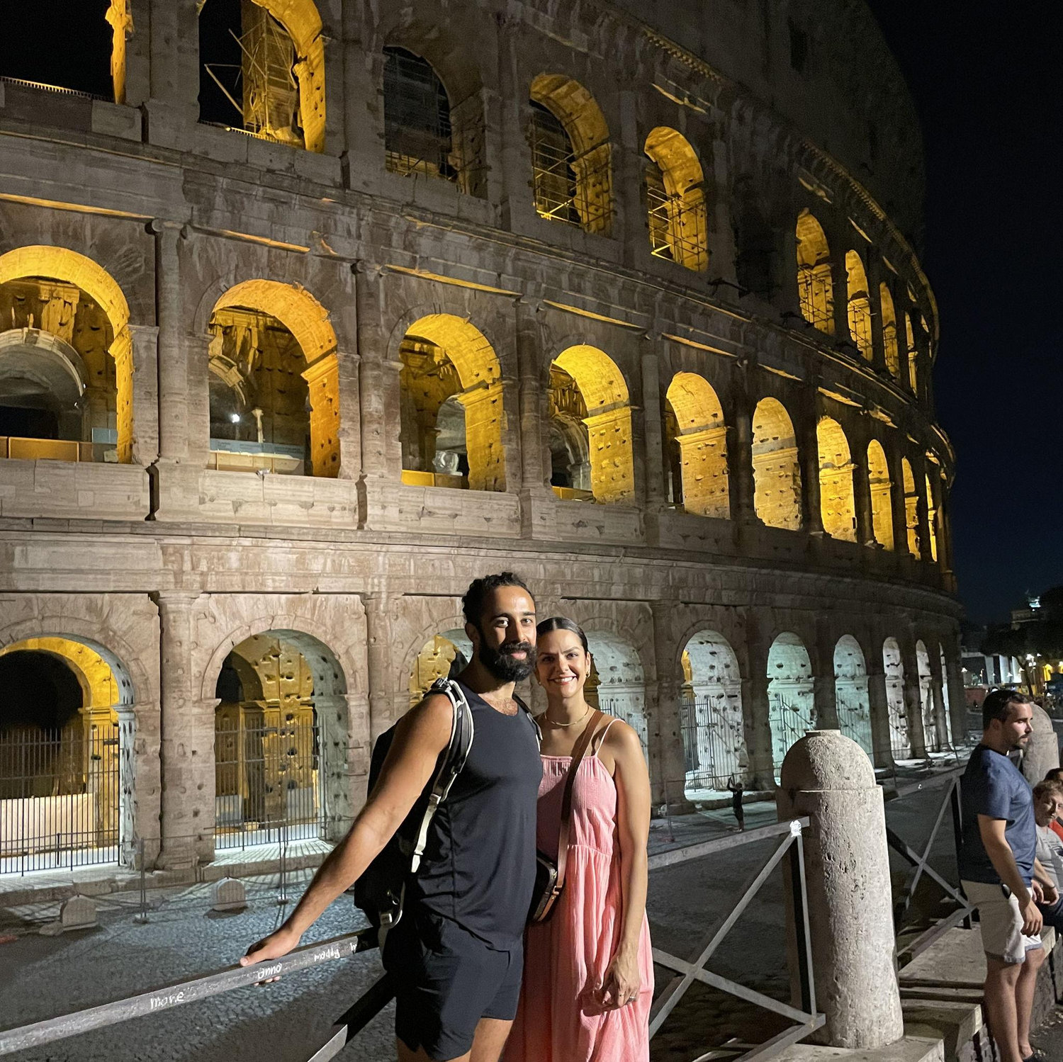 Visiting all the popular sites in Rome