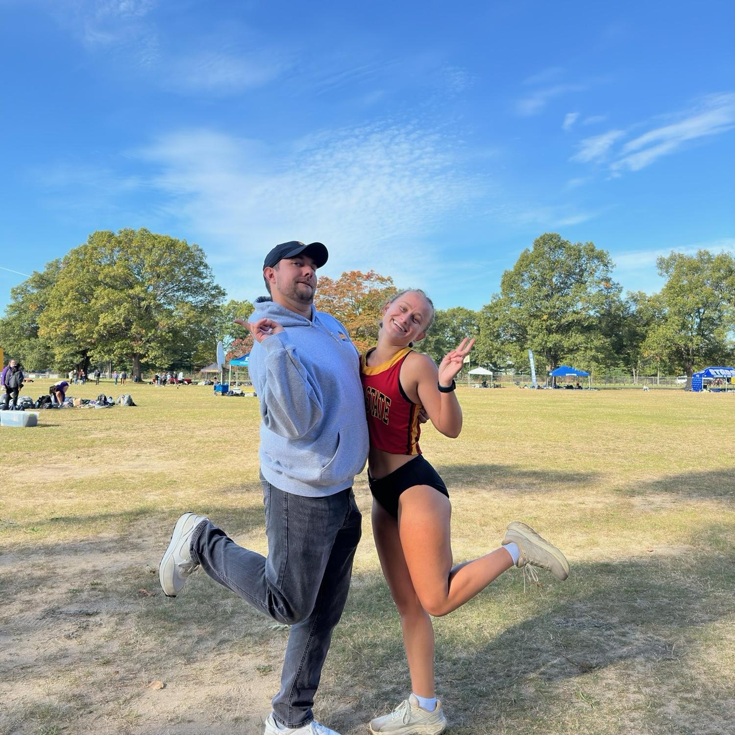 Layla’s last college race