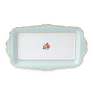 Royal Albert Polka Rose Vintage Sandwich Tray