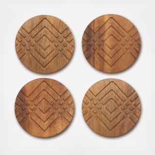 Geometric Coasters, Set of 4