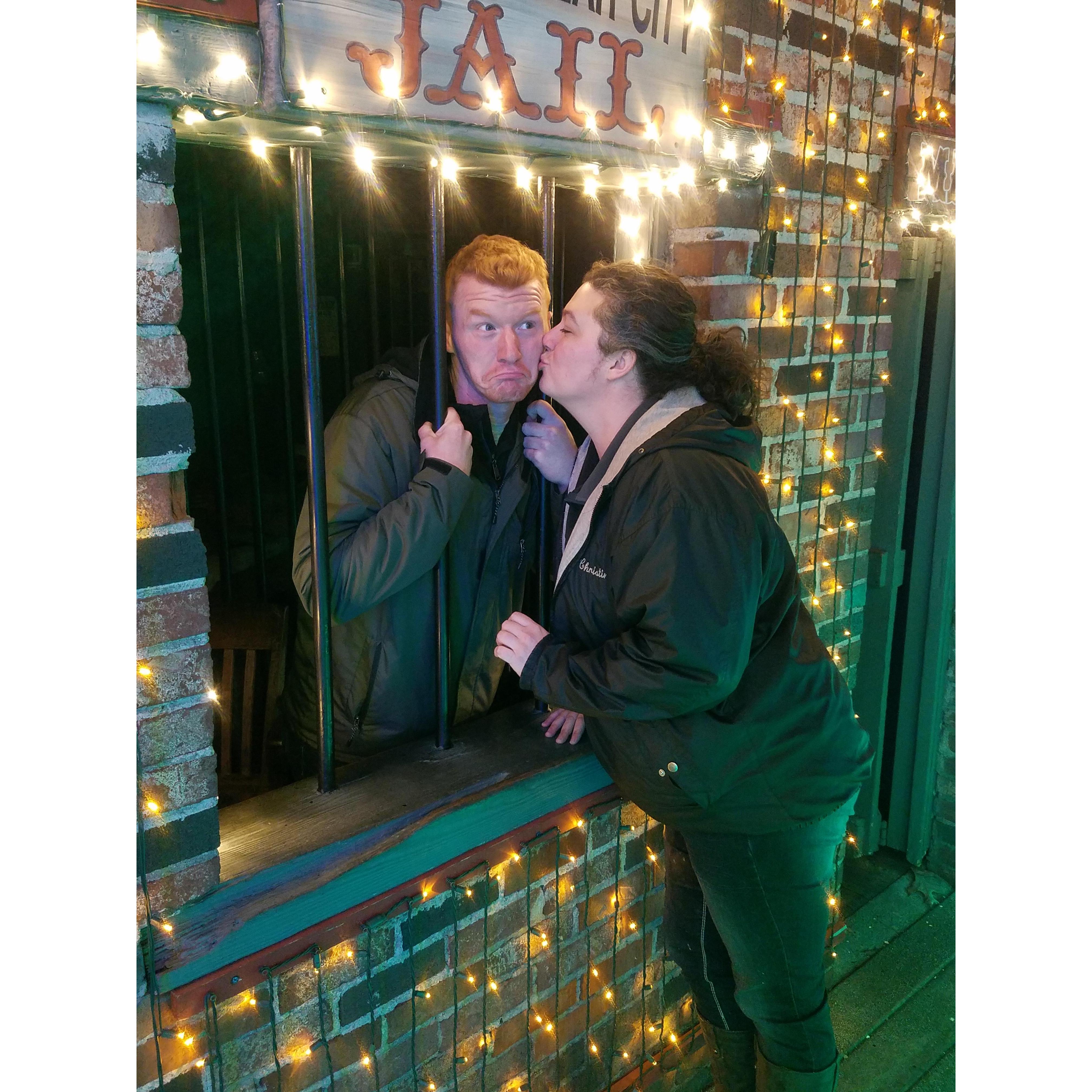 Someone is always getting into trouble!!!!  Nov 2018