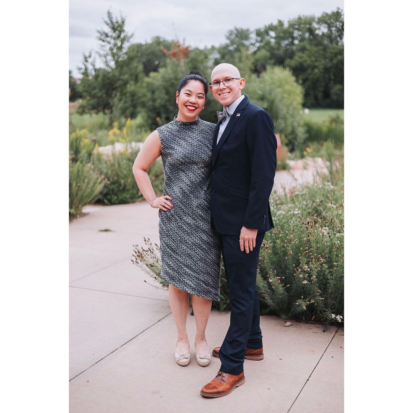 Out in Minnesota with friends