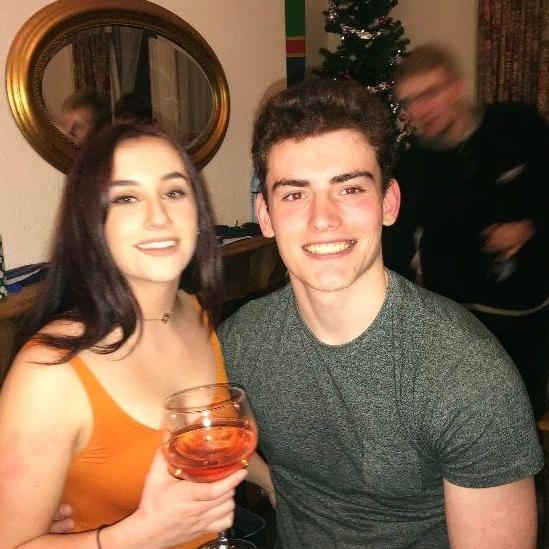 The first picture of us as a couple back in 2018!