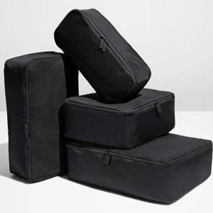 The Insider Packing Cubes in Jet Black