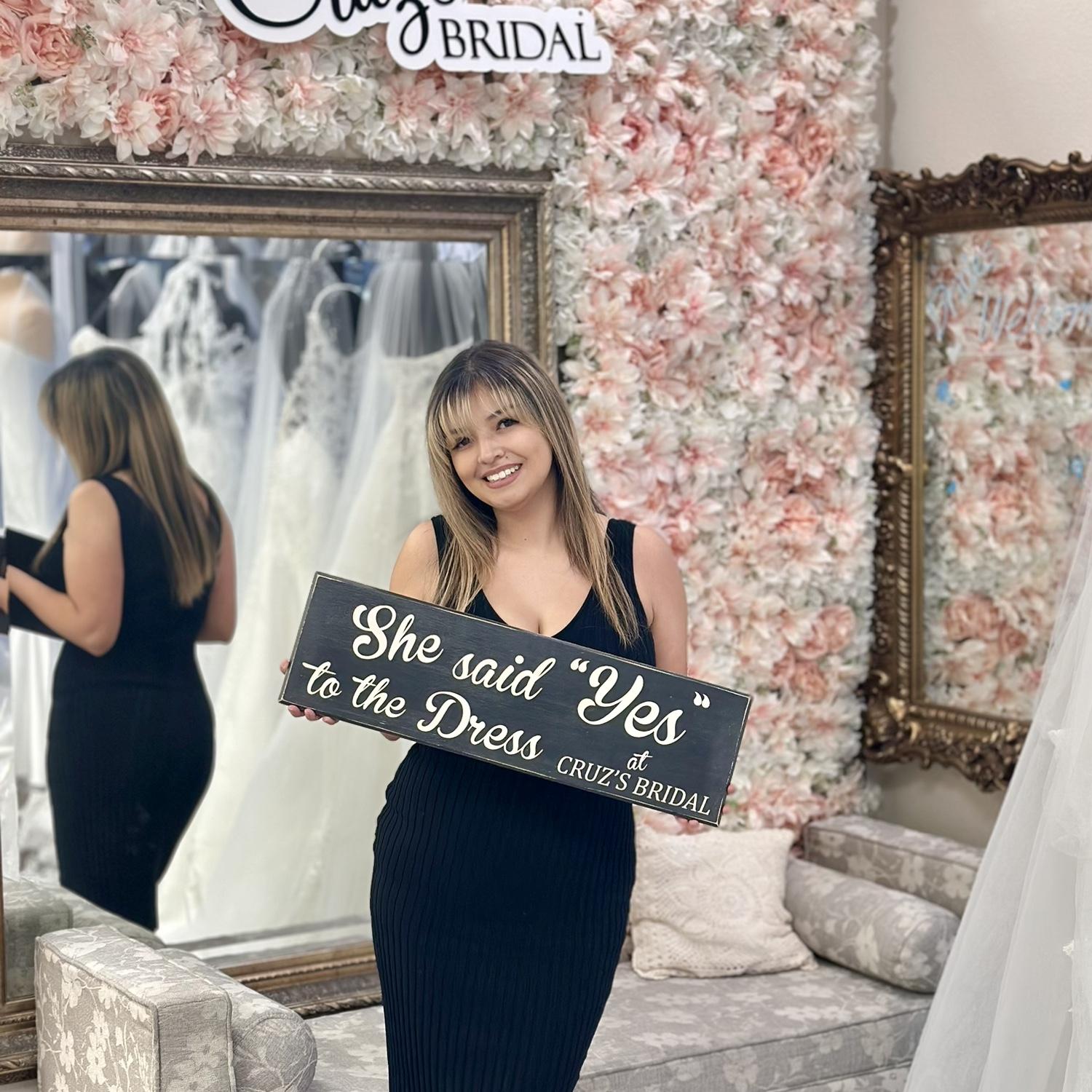 “Yes” to the dress!