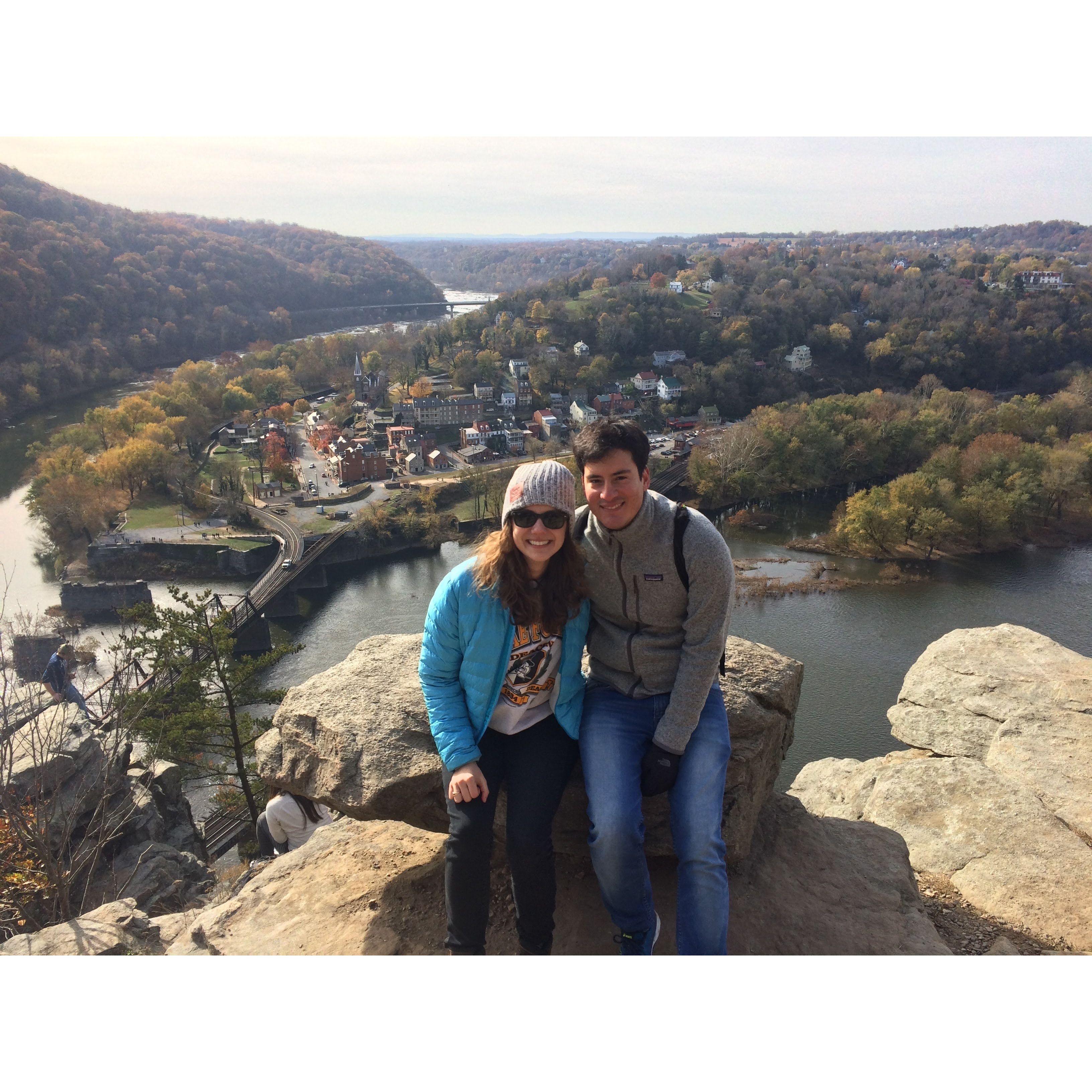 Our first picture together - November 11, 2017!