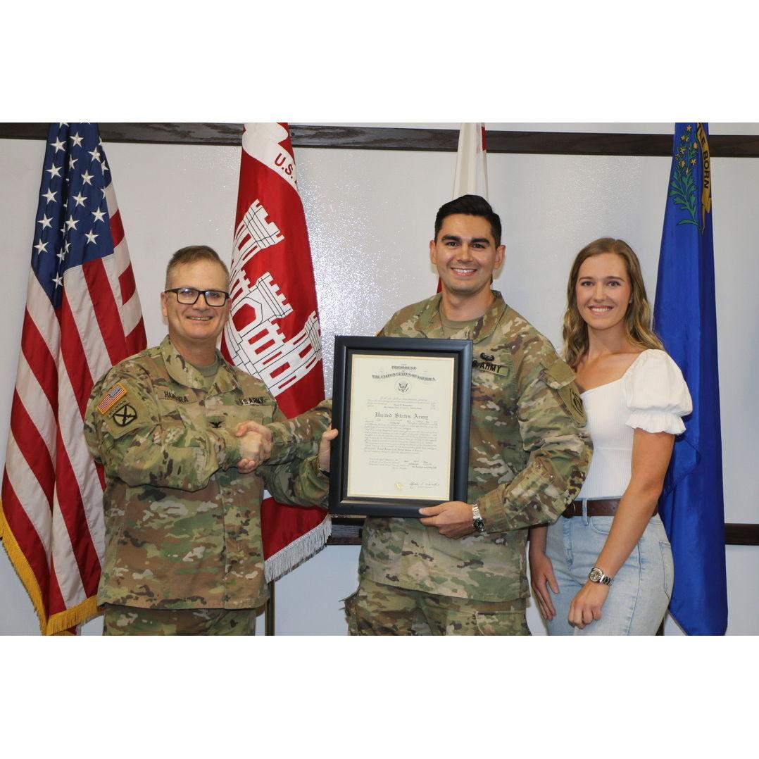 June 1st, 2022 I got to pin David for his promotion to Captain! It was the best birthday present!