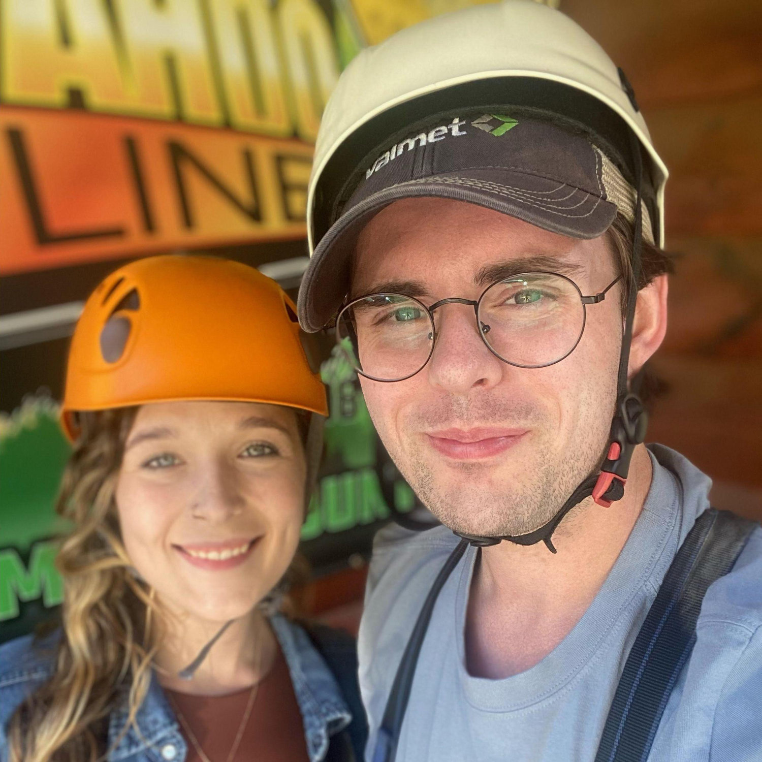 Ziplining Emilia's 23rd Birthday