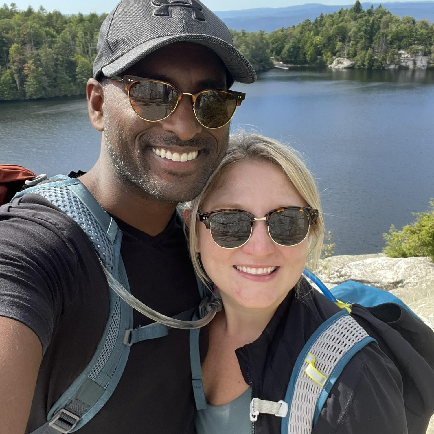 Hiking in Minnewaska State Park