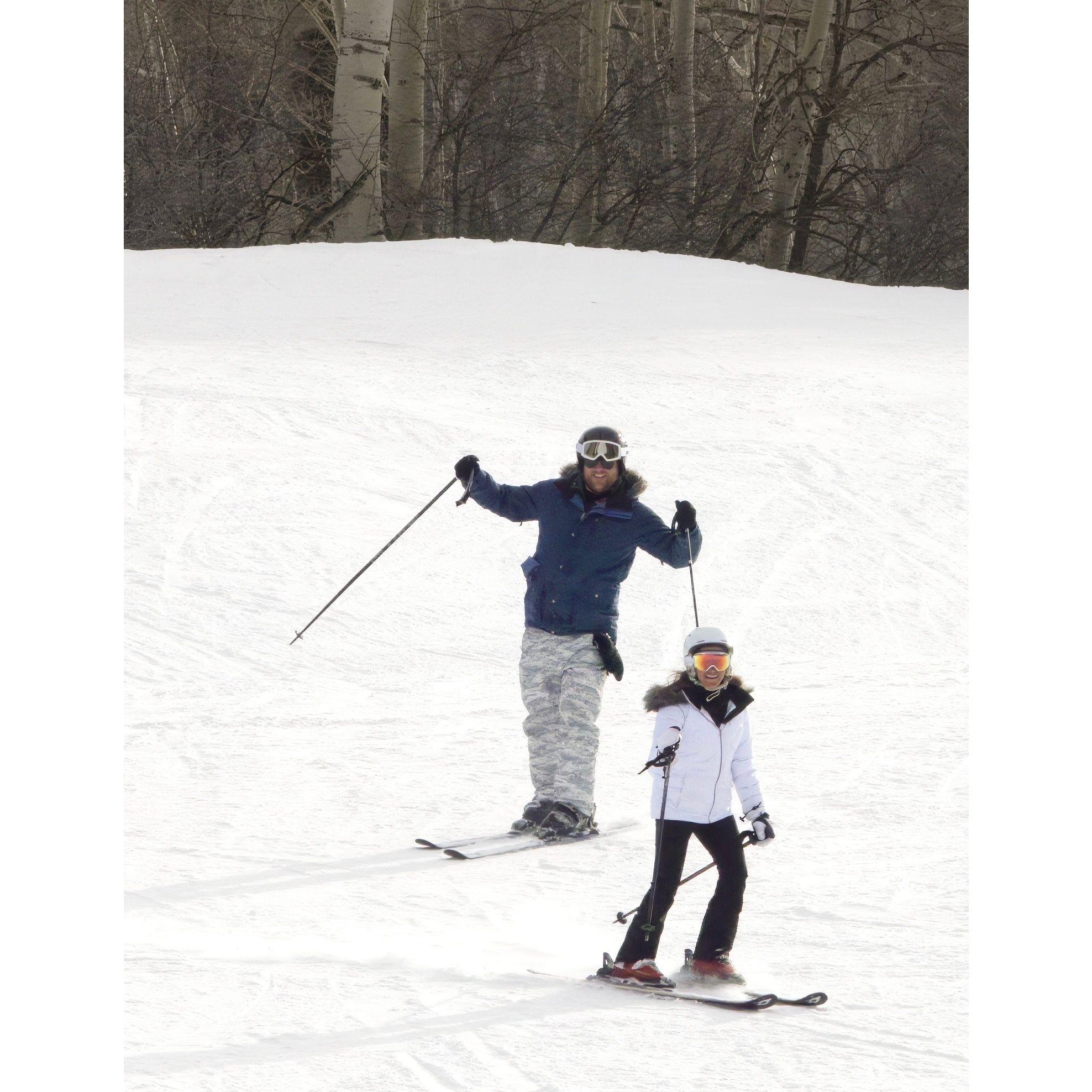 Ski Buddies. Beaver Creek, CO
