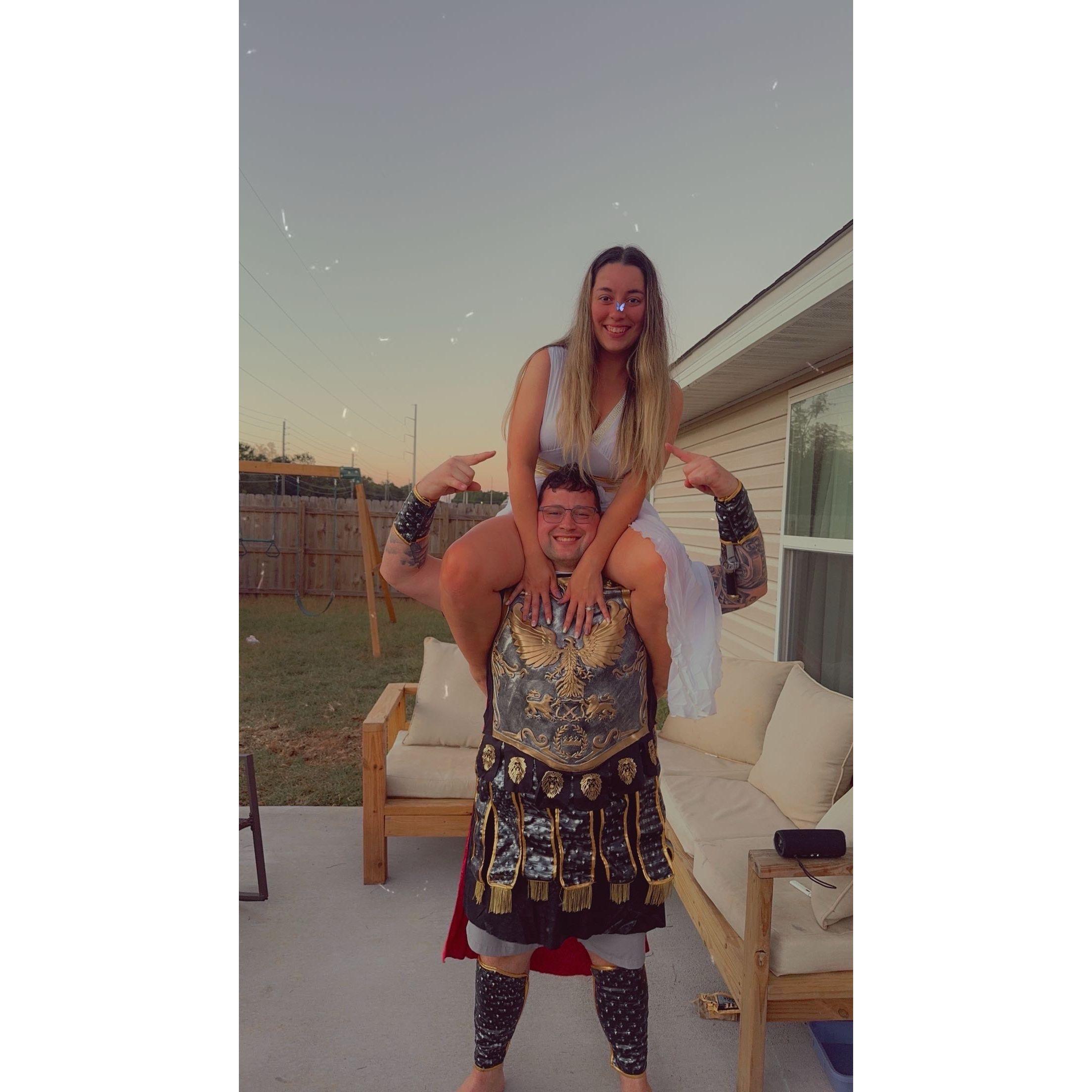 First time dressing up for Halloween together!