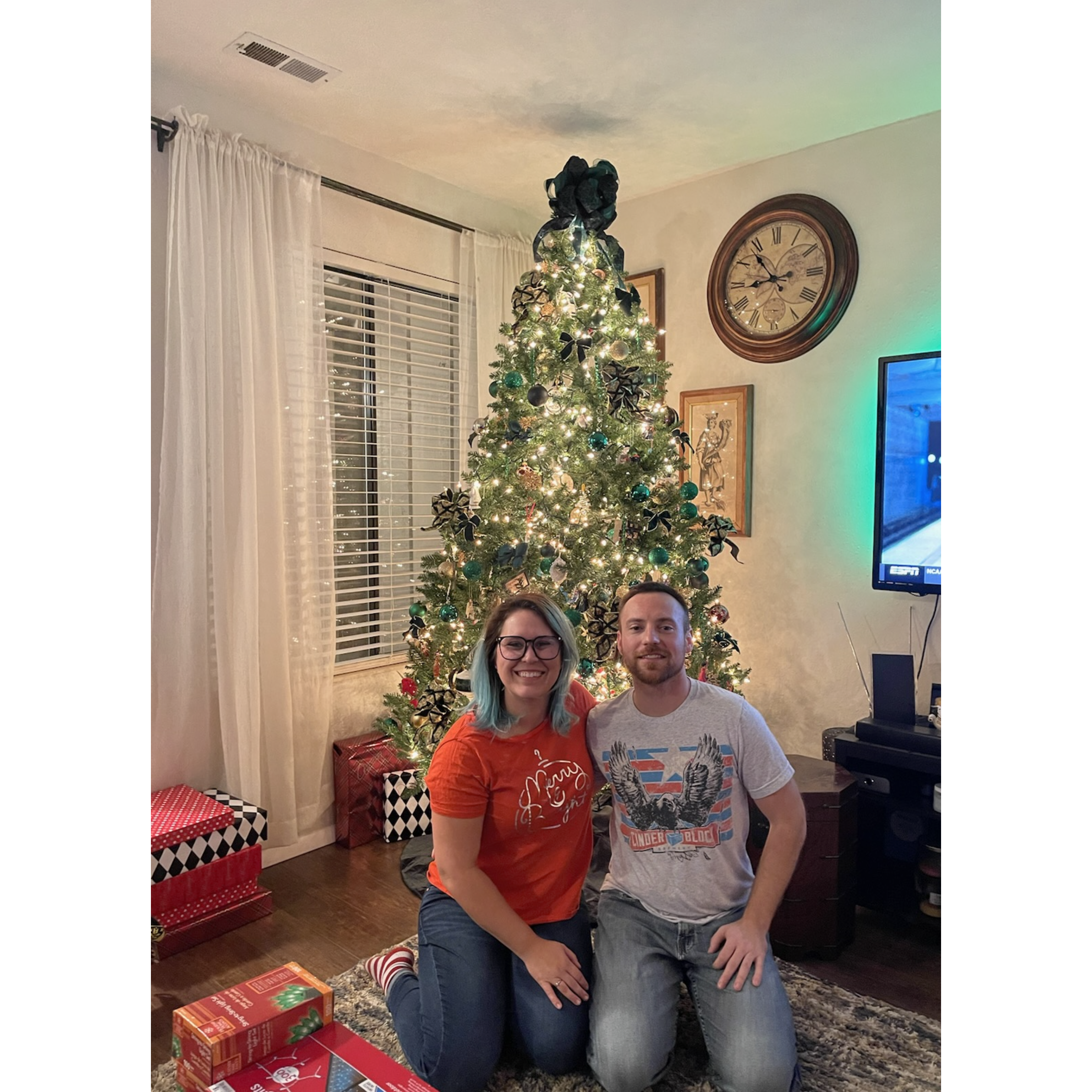 Our first Christmas together
