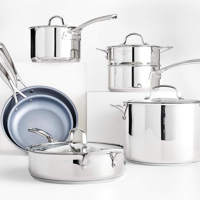 Cuisinart ® Forever Stainless Collection™ 11-Piece Cookware Set
