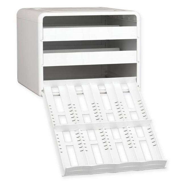 YouCopia® SpiceStack® 24-Bottle Adjustable Spice Rack in White