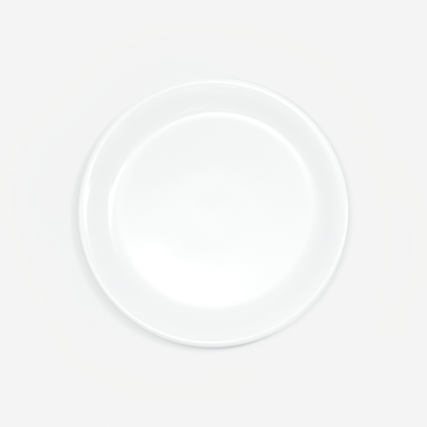 Dinner Plates with Navy Rim from made in