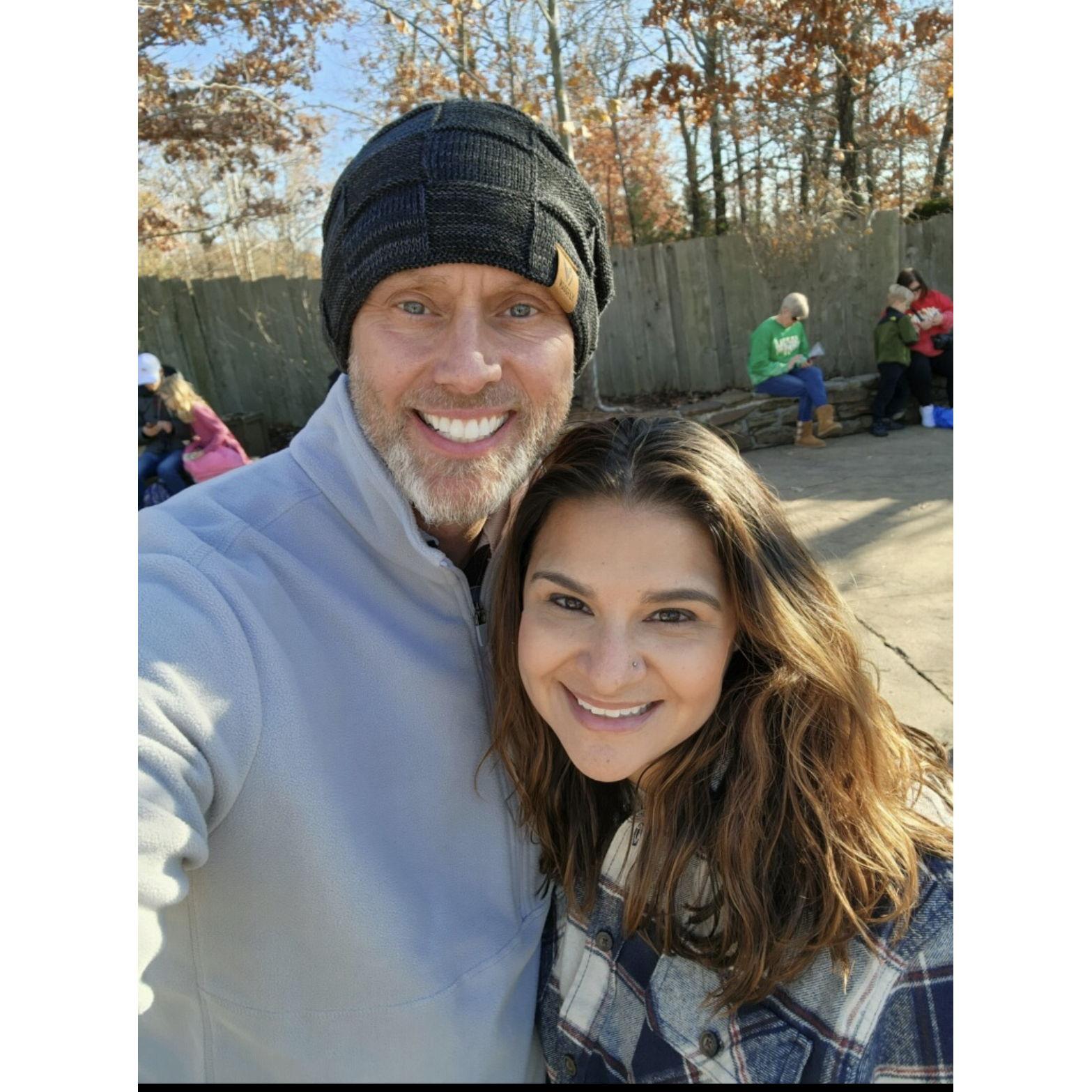 Silver Dollar City. This is the first and last roller-coaster ride that Paul will ride with me. He screamed like a girl the whole time... i laughed at him the whole time. Dec 2022