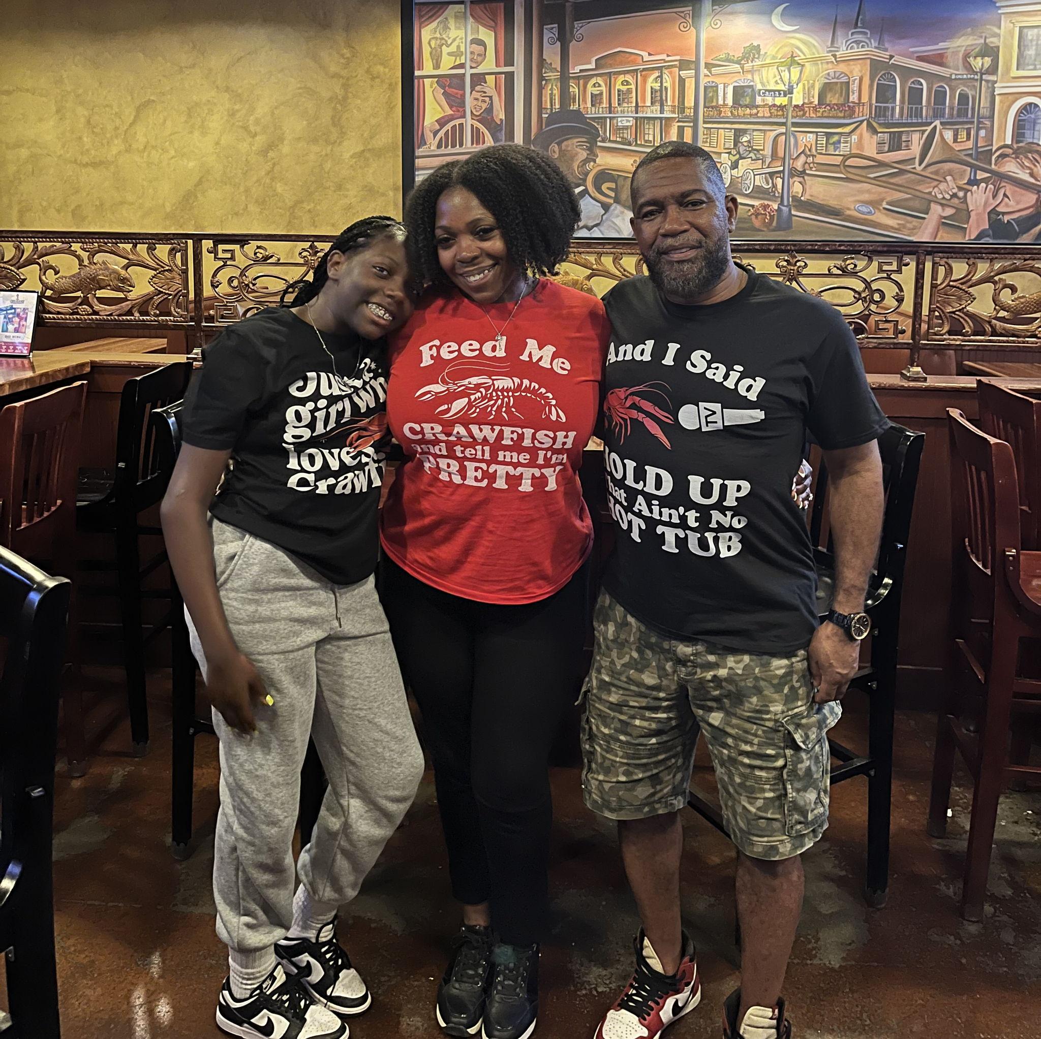 Enjoying Crawfish at Our Favorite Spot in Katy, TX "Orleans Seafood Kitchen"
