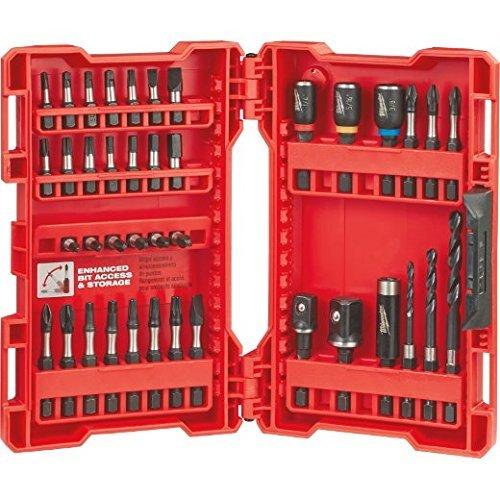 Milwaukee Shockwave Impact Drill and Drive Driver Bit Set (40 SET)