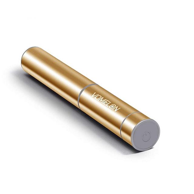 Milk Frother Handheld, Battery Operated Coffee Foamer Drink Mixer with 2 Stainless Steel Electric Whisks for Coffee, Latte, Cappuccino, Hot Chocolate, Protein， Batteries Included, Golden