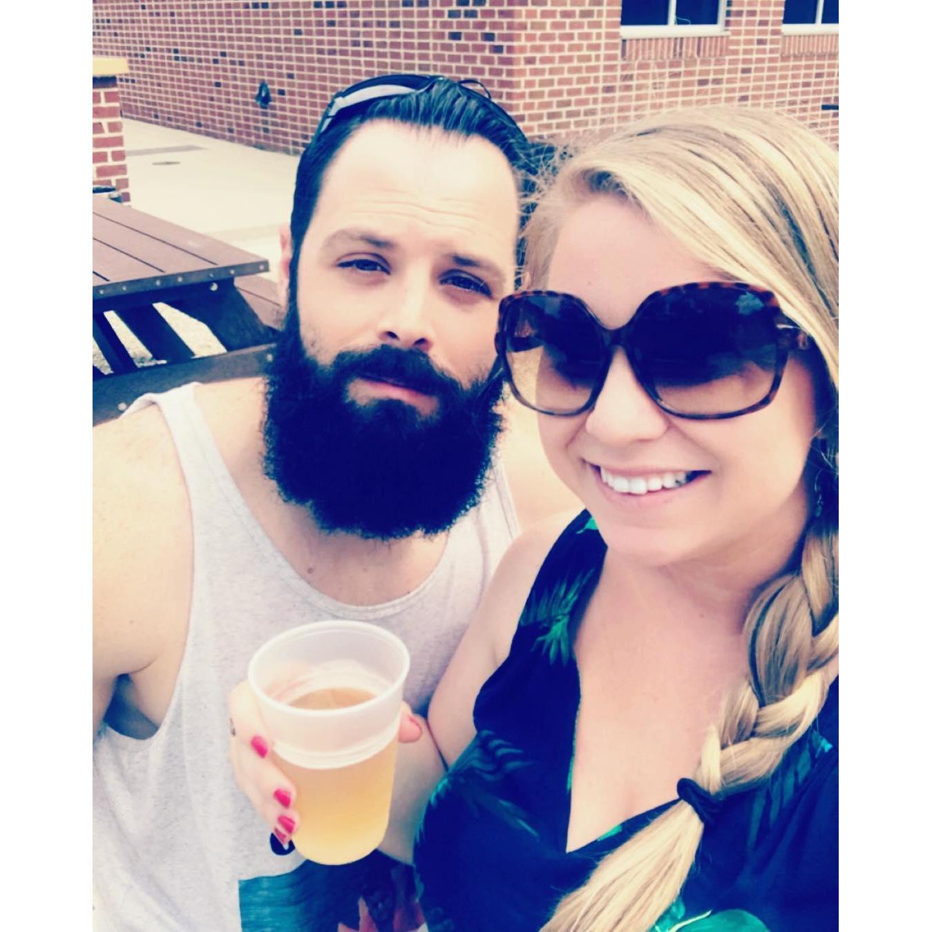 Green Flash Brewery, date day.